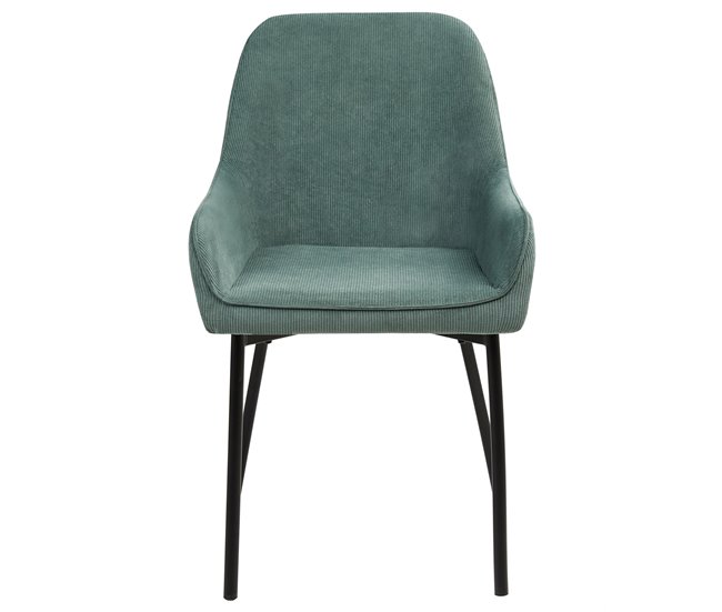 Beliani Silla de comedor LOVERNA Verde