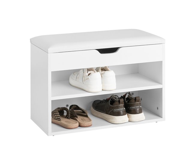 Armario Zapatero FSR25-W SoBuy Blanco