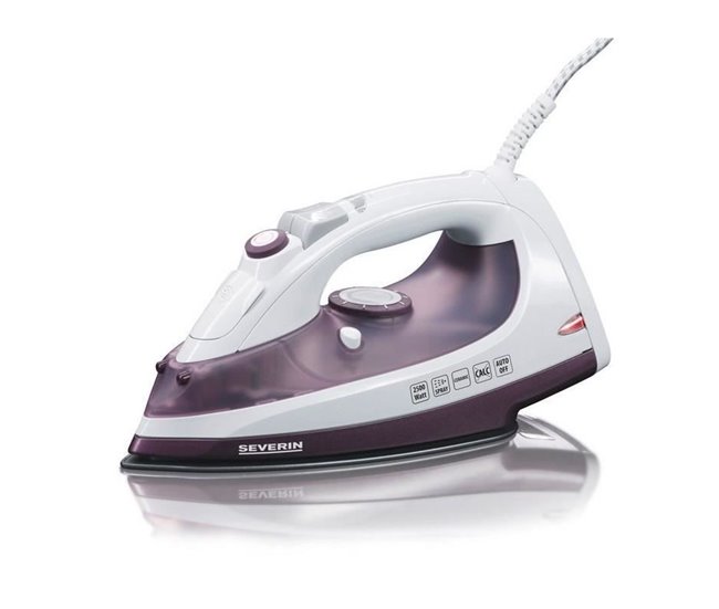 Plancha a vapor y seco Severin BA 3210 - 2500 W Morado
