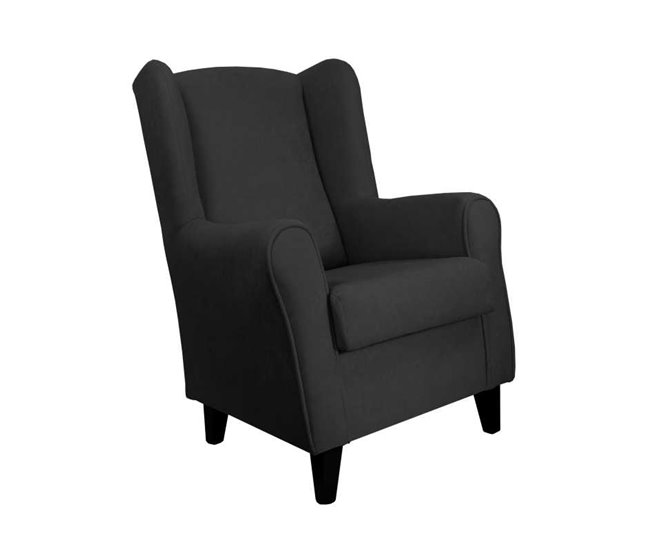 Sillón Butaca Orejero Lisboa Antracita