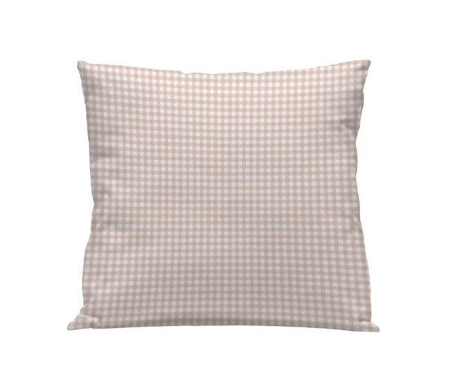 Funda cojín Vichy Beige
