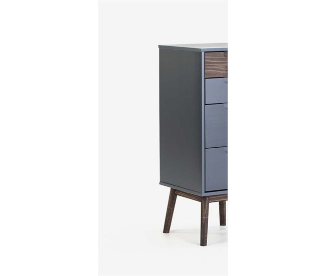 Sifonier 4 cajones NUSSA madera gris Gris
