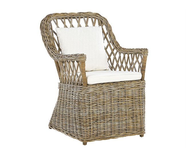 Beliani Conjunto de comedor MAROS/OLBIA Natural