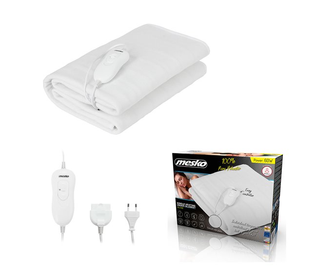 Manta eléctrica Mesko MS 7419 Blanco