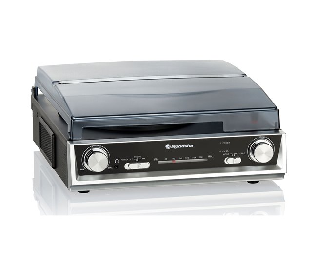 Tocadiscos Roadstar TTR-8634 Negro