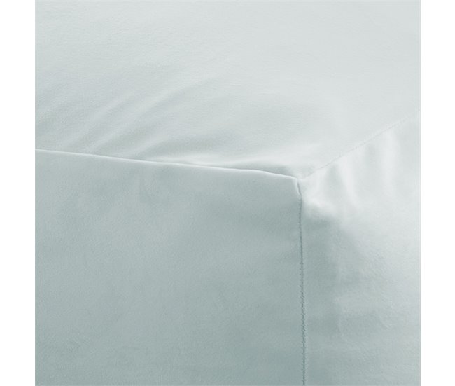 Puff cuadrado terciopelo Palau Azul