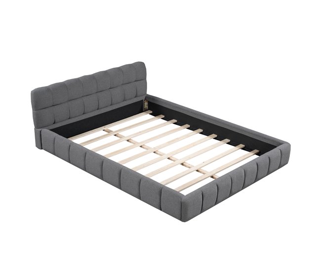 Marco de la cama 200x140 Gris