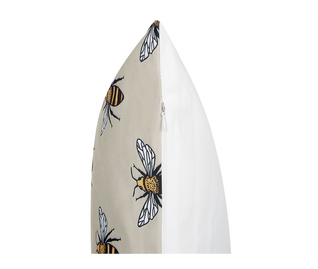 Beliani Cojín de jardín CANNETO 45x45 Beige