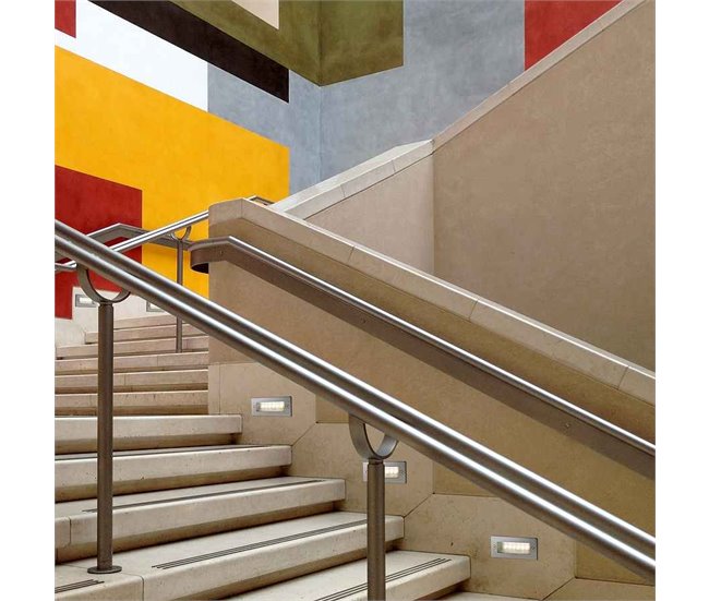 Empotrable Exterior Aluminio Serie Magnus Niquel