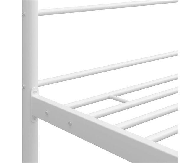 Estructura de cama con dosel metal 