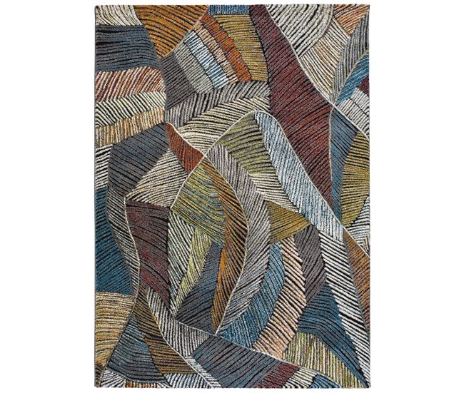 Alfombra abstracta KOBY - ATTICGO 160x230 Multicolor