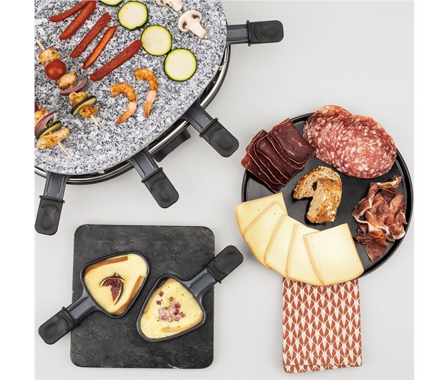 Raclette 8 Personas Rp80 H.koenig Negro