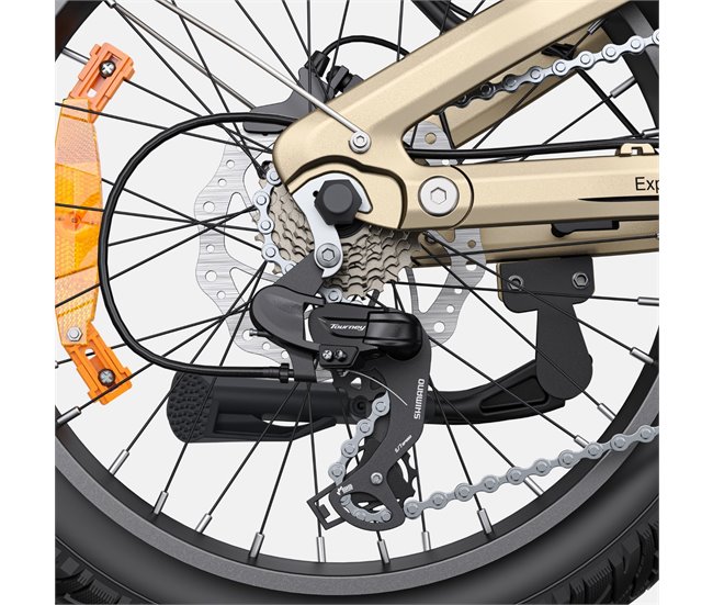 Bicicleta Eléctrica ENGWE L20 3.0 PRO - Motor 250W Batería 48V15AH Dorado