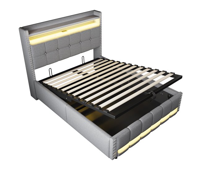 Canapés abatibles Gris Claro