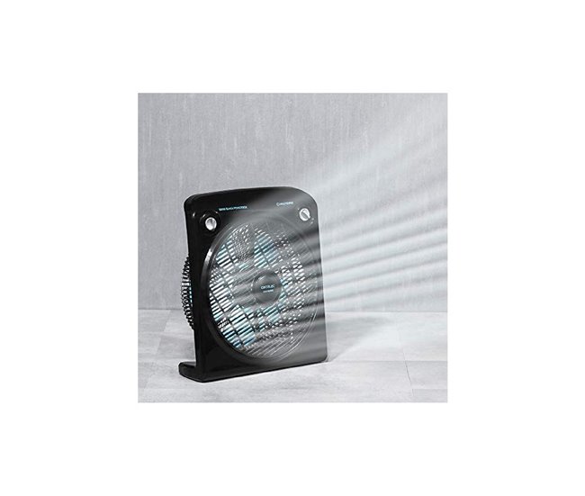 Ventilador de suelo EnergySilence 6000 Power Box Black Cecotec Negro