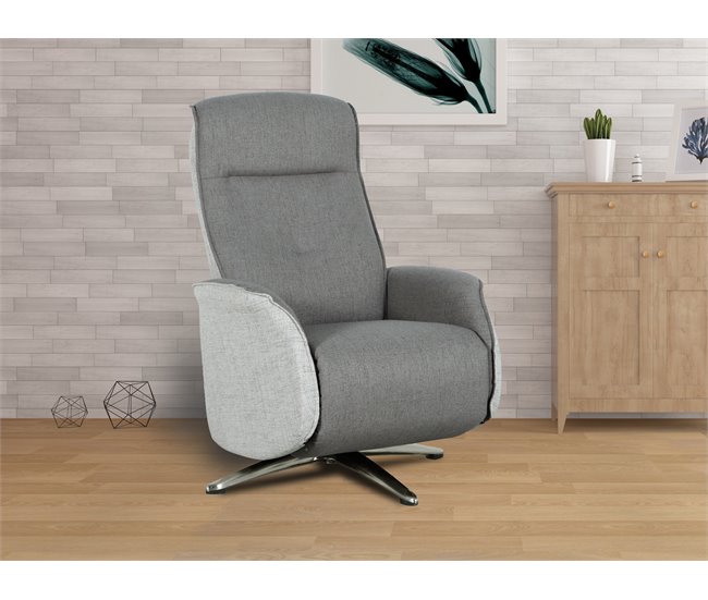 Sillón relax eléctrico OLEG  Marron