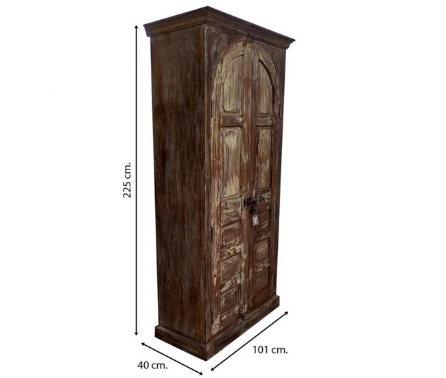 Armario de madera Marron