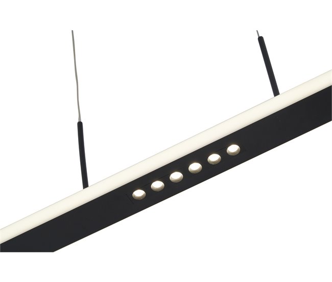 Lámpara techo AYUMU marca CONFORAMA Negro