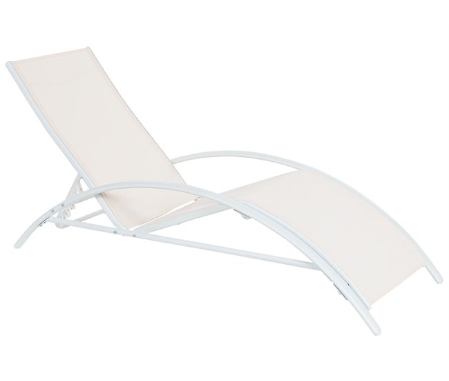 Beliani Tumbona GAETA Beige