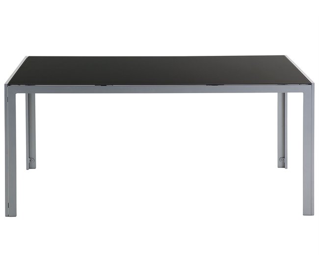 Beliani Conjunto de comedor CATANIA Gris Claro