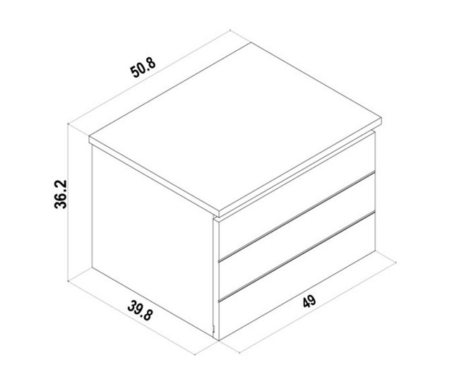 Baúl de juguetes Blanco