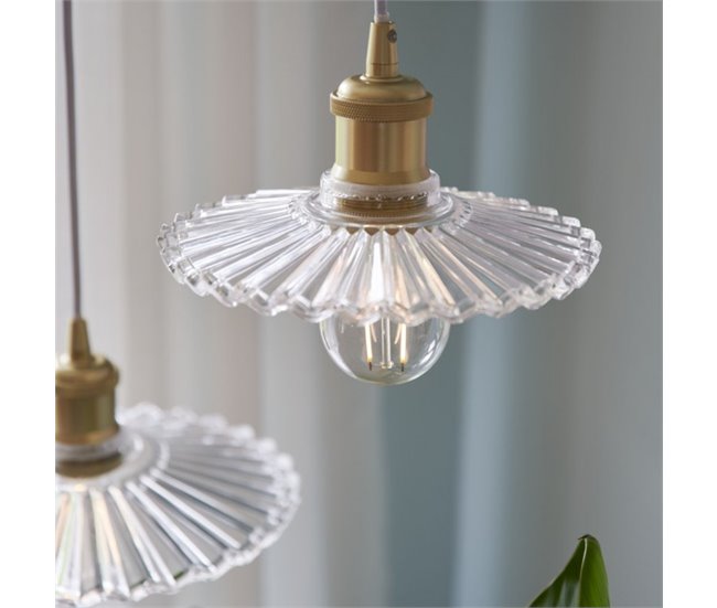 Lámpara de techo Torina 25 Cristal Retro - Vintage Transparente