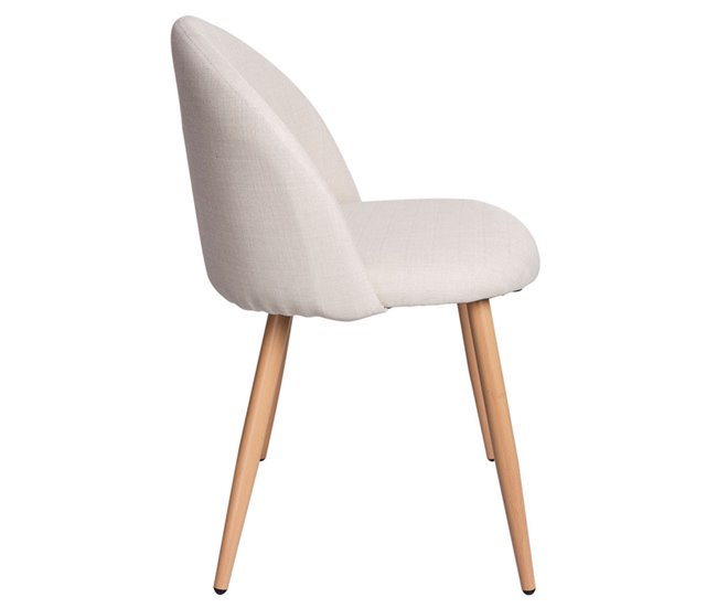 Pack 4 Sillas Vint Tela Beige