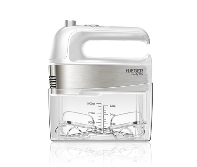 Batidora Amasadora com Vaso Medidor HAEGER HANDY MIX Blanco