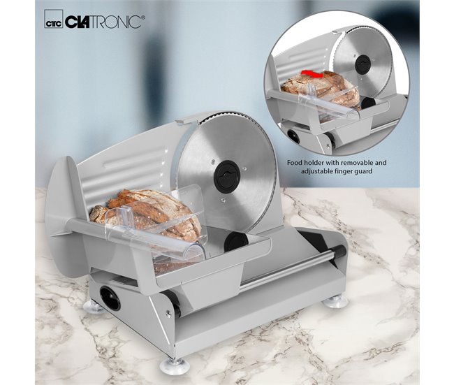 Cortafiambres Clatronic MA 3585 Plateado