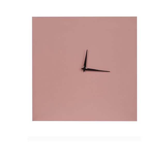 Beliani Reloj de pared TOMAR Rosa
