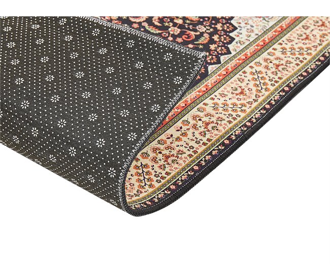 Beliani Alfombra de pelo corto CIVRIL 60x200 Multicolor