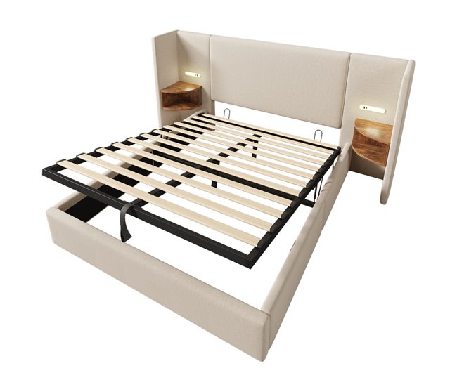 Canapés abatibles Beige