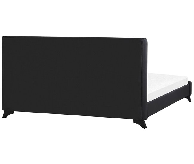 Beliani Cama con somier Poliéster AMBASSADOR 192x216 Beige