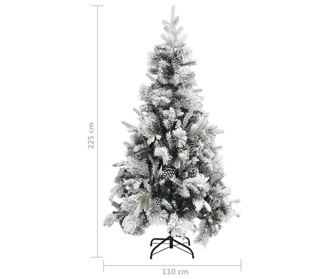 Árbol Navidad - Árbol navideño Blanco/ Verde
