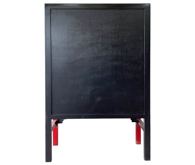 Armario de madera Rojo