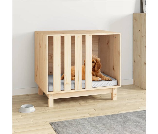 Caseta Para Perros Marron