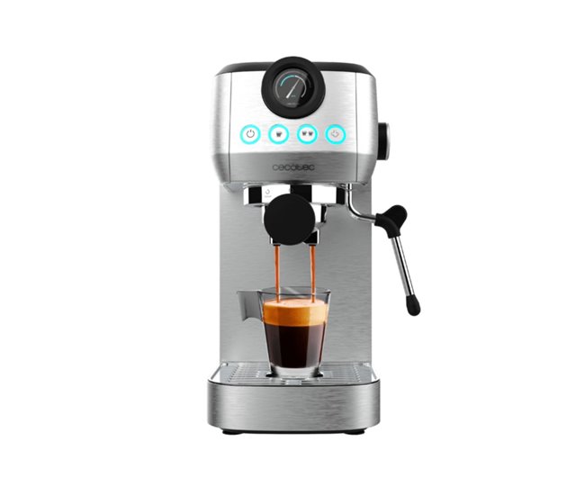 Cecotec Cafetera express Power Espresso 20 Steel Pro Inox