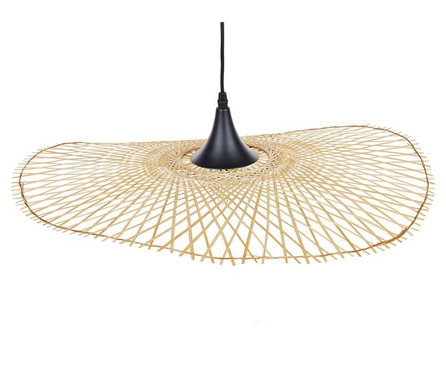 Beliani Lámpara colgante FLOYD Marron