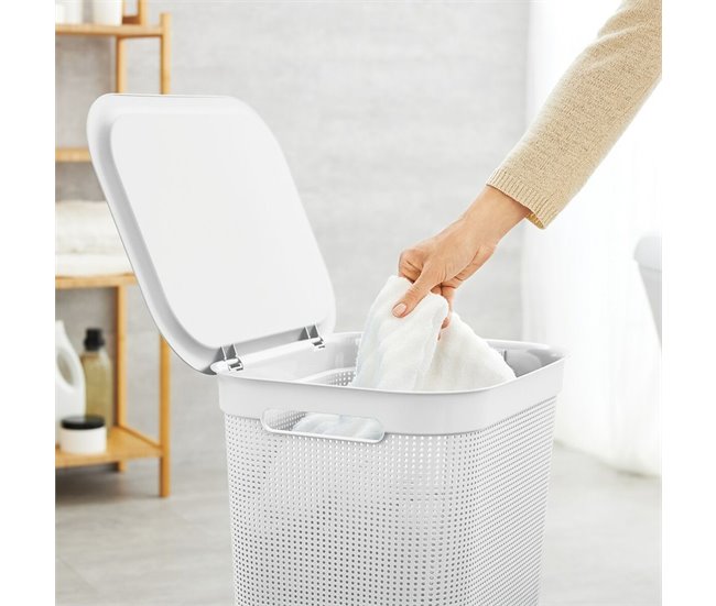 Cesto para la Ropa Brisen Blanco