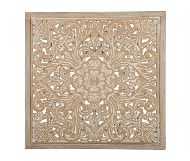 Beliani Decoración de pared YONORA Marron