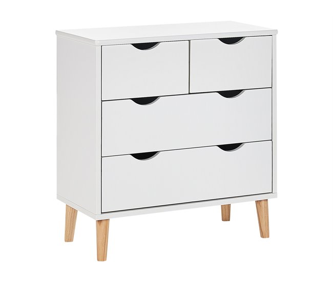 Beliani Cómoda SIMMIE Blanco