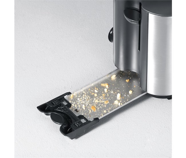 Tostador Automático de 2 ranuras largas Severin AT 2509 - 1400 W Gris