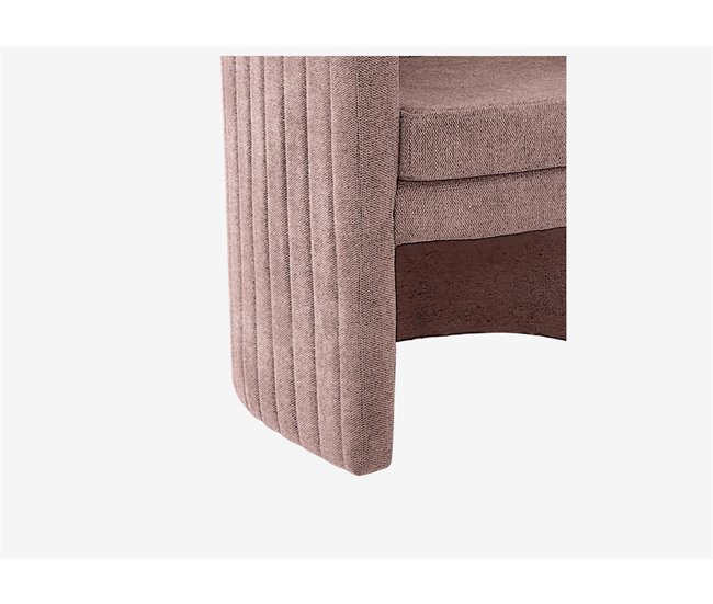 Sillón modelo HEBE decorativo Rosa