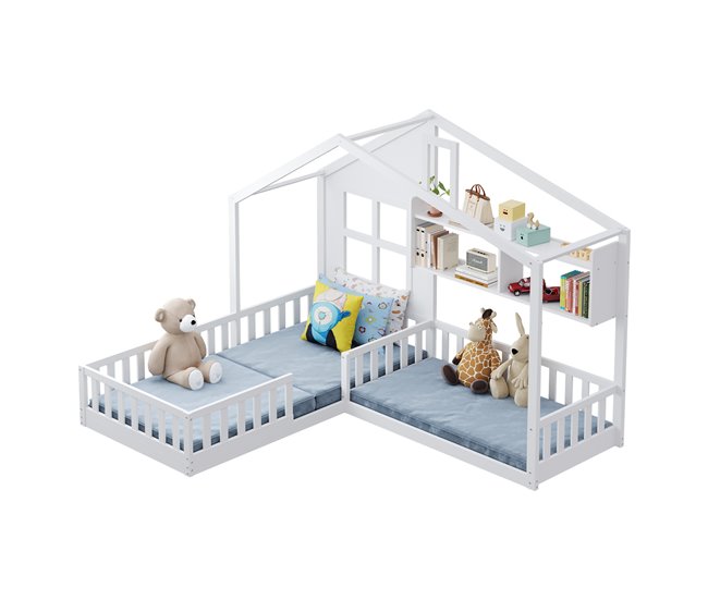 Camas infantiles 206x242 Blanco