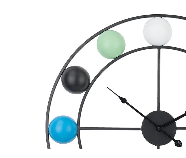 Beliani Reloj de pared REIDEN Multicolor