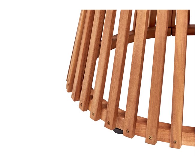 Beliani Conjunto de comedor AGELLO Madera Clara