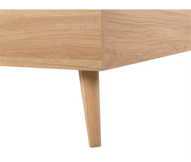 Beliani Cama LED MDF SERRIS 168x215 Marron