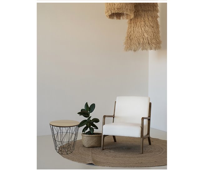 Acomoda Textil – Mesa Pongotodo con Tapa de Madera. 39x39 Negro