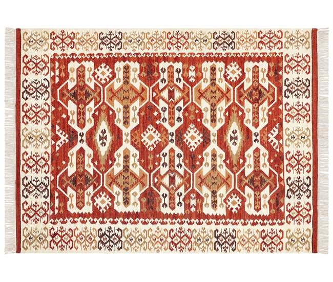 Beliani Kilim VOSKEVAZ 160x230 Multicolor