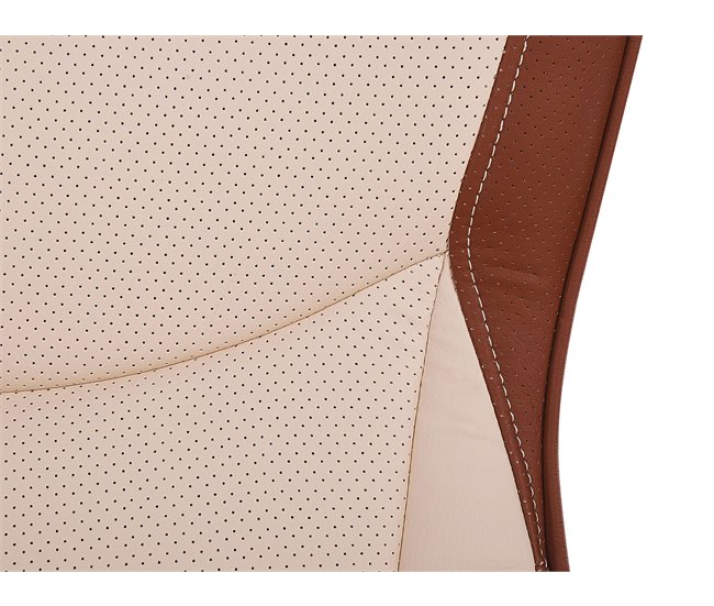 Beliani Silla ejecutiva FELICITY Beige